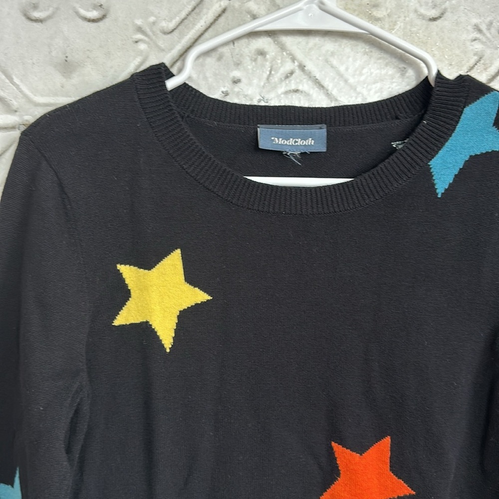 ModCloth star sweater - Picture 2 of 4